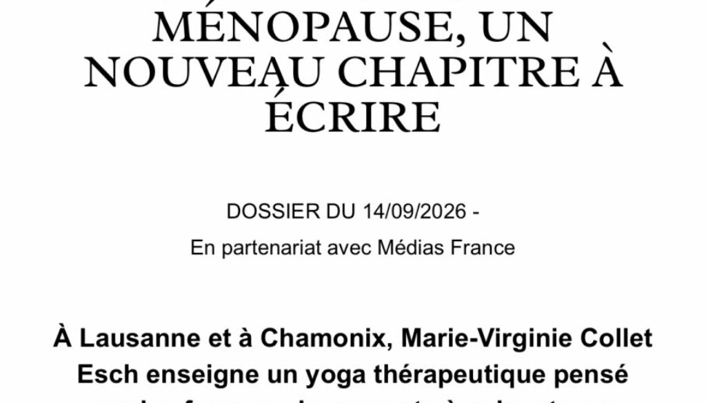 Interview Marie-Claire Magazine